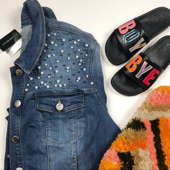 Circus by Sam Edelman Flynn Pool Slides Boy Bye - Picture 5 of 6